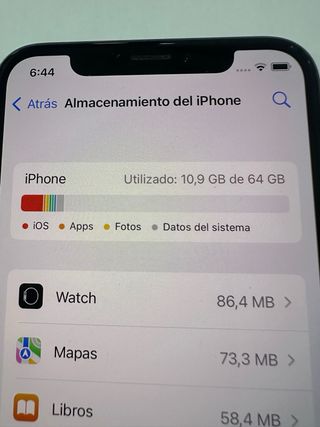 iPhone X Negro 64GB