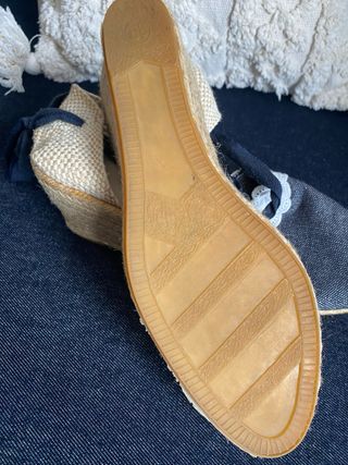 Alpargatas esparto azul marino