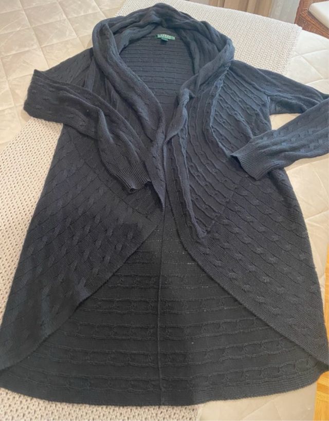 Cardigan Ralph Lauren negro, M