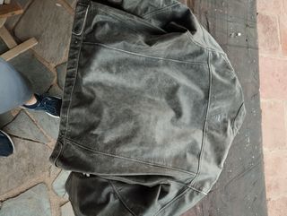 Chaqueta moto vintage cuero