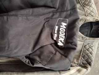 Chaqueta moto vintage cuero