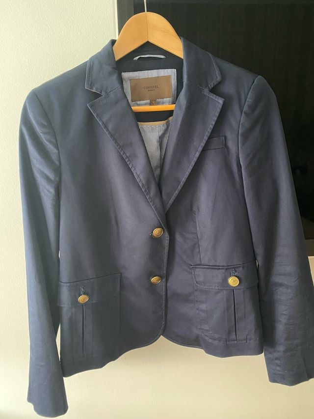Blazer Cortefiel Azul