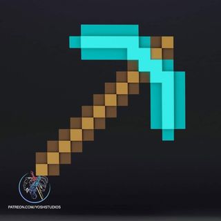 Armas Minecraft Espada Hacha Pico Cosplay Pintado