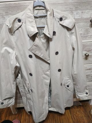 Gabardina beige Emilio Tucci