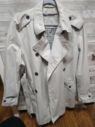 Gabardina beige Emilio Tucci