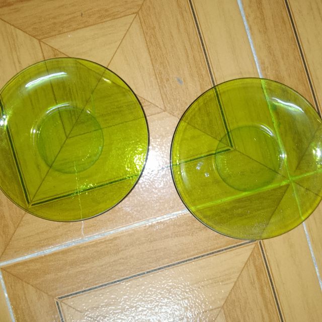 Juego de té Duralex verde