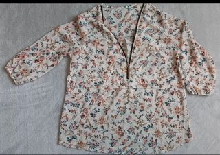 Blusa floral mujer - Talla única