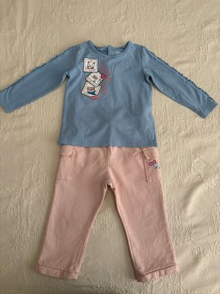 Completo Guess bimba 18 mesi
