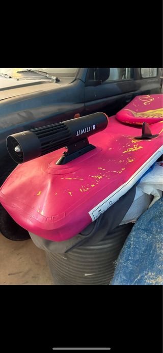 Tabla Paddle Surf con motor Eléctrico + Kayak 