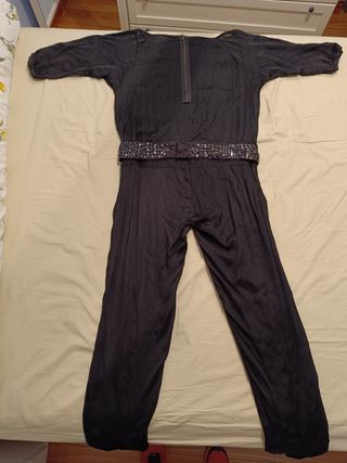Mono fiesta negro c/ cinturón