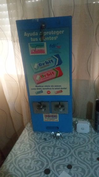 Expendedora Orbit vintage