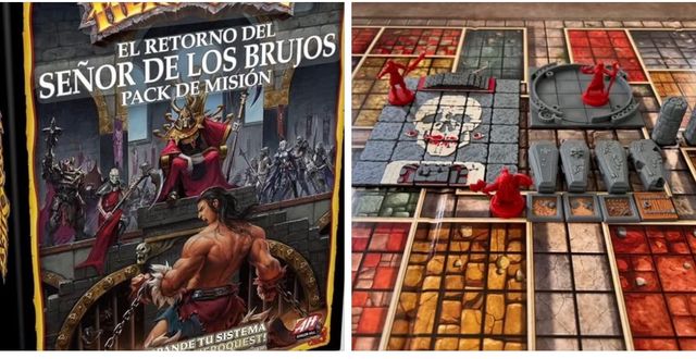 Escenografía HeroQuest: El señor de los brujos