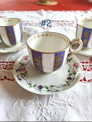 Tazze da cioccolato Davenport, 1815