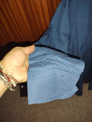Vestido camisero azul - Talla L