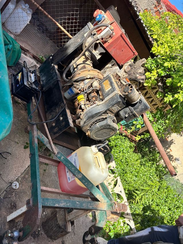 Motor Lombardini 14kva para riego y luz