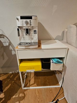 Mueble auxiliar/Mesita de noche blanco VIKHAMMER