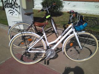 Bicicletas urbanas paseo