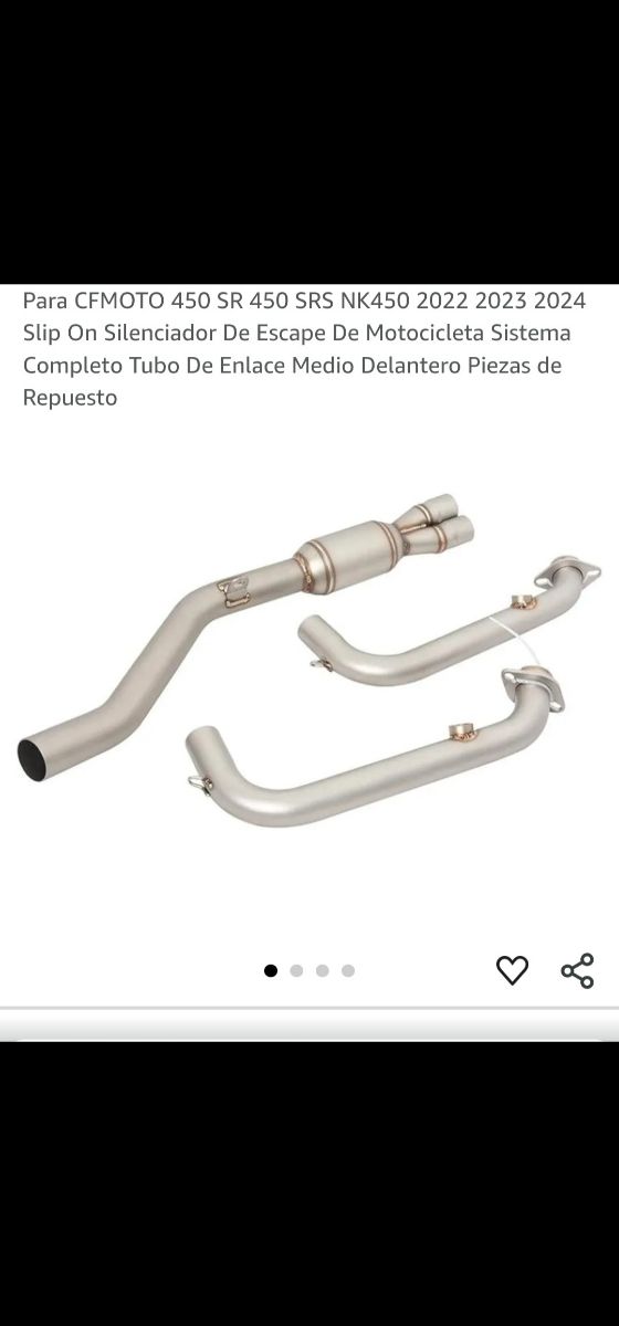 Escape LeoVince CF MOTO 450