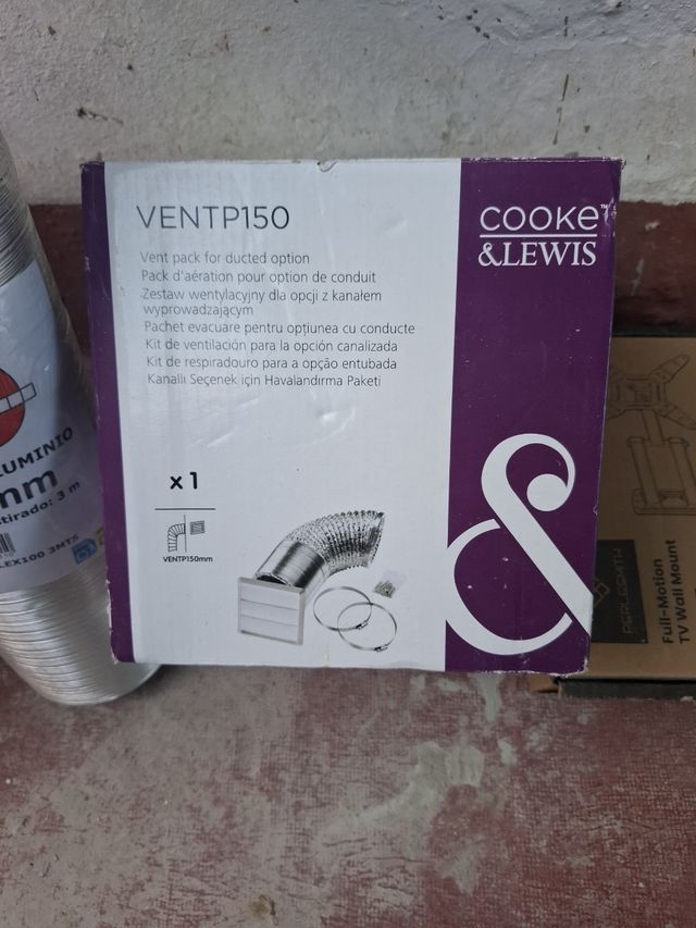 Kit ventilación VENTP150 Cooke & Lewis.