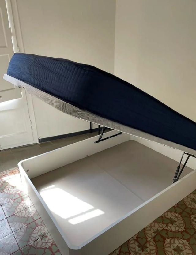 Canapé abatible blanco