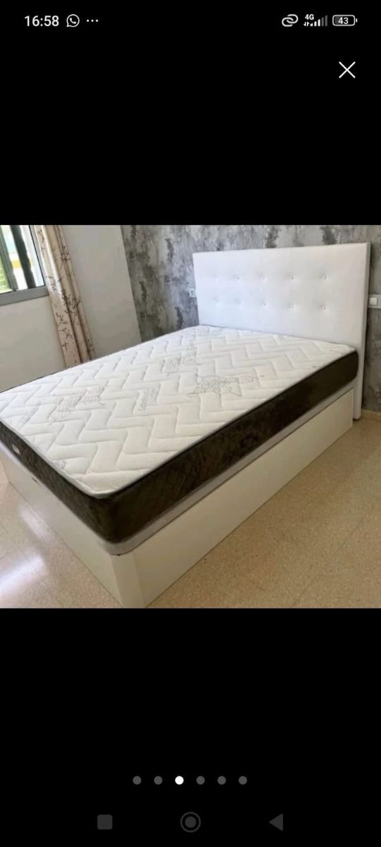 Canapé abatible blanco