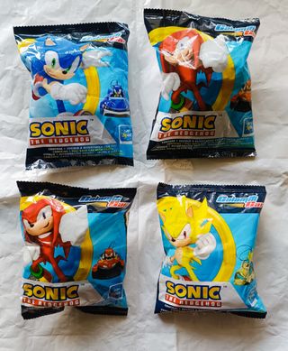 4x Sonic The Hedgehog Macchinine