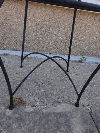 SEDIE IN FERRO FORGIATO CON SEDILE TONDEGGIANTE PER ESTERNO