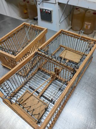 36 Jaulas madera artesanales sueltas TAMBIÉN VENDE