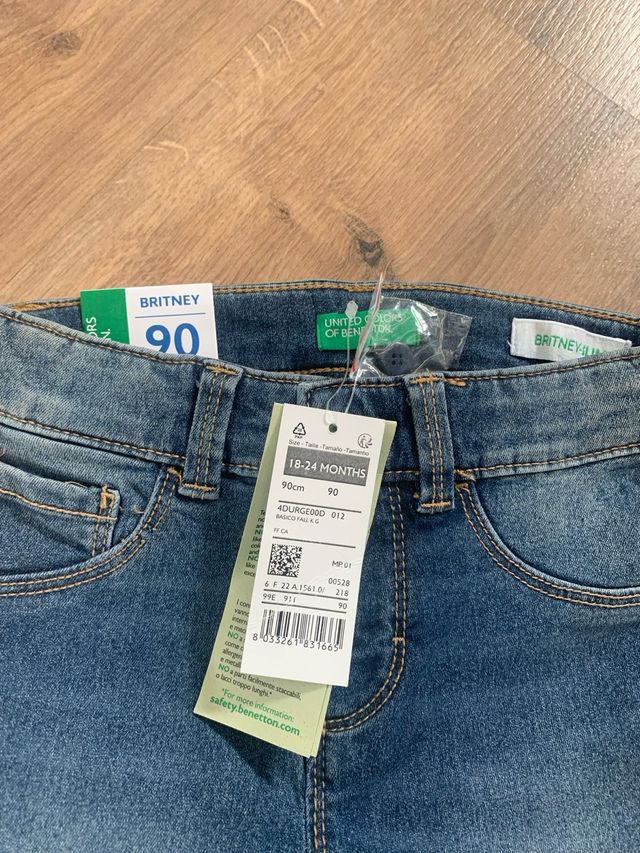 Vaqueros niño BENETTON - 90