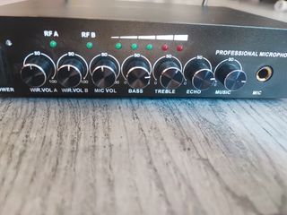 Sistema Karaoke Portátil Profesional 4 micros