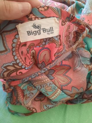 Vestido boho estampado - Talla única