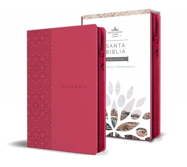 Biblia RV1960 - letra grande - Rosa