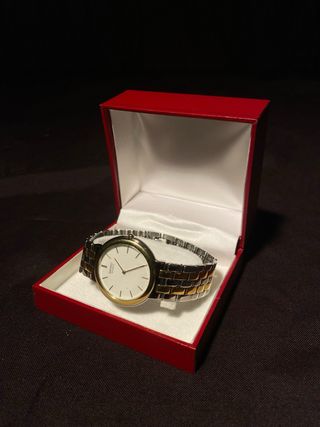 Reloj Seiko Quartz Clásico Bicolor