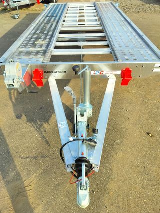 ALUMINIO Remolque plataforma portacoches  nuevo