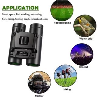 Mini Binoculares 100x22 ,de largo alcance