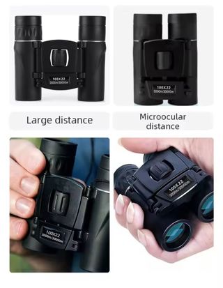 Mini Binoculares 100x22 ,de largo alcance