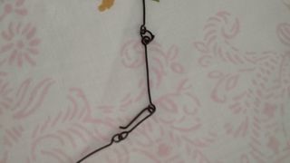 Gargantilla artesanal años 80