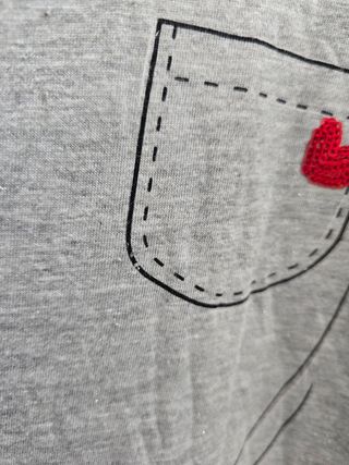 Vestido Desigual niña gris - Talla 11-12 