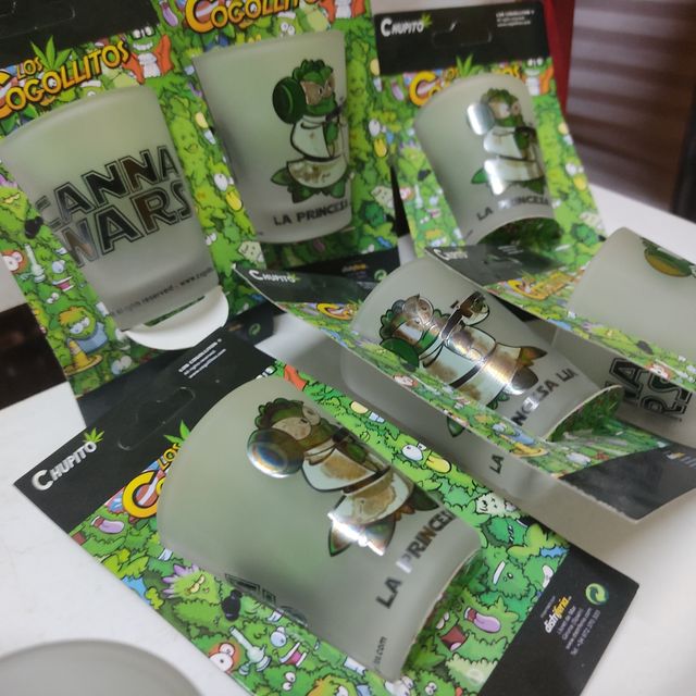 Vasos chupito cannawars - 4 unidades