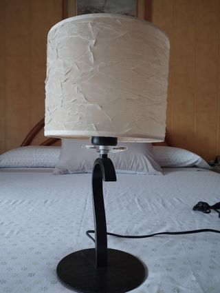 Lámparas dormitorio (lámpara y 2 lamparitas)