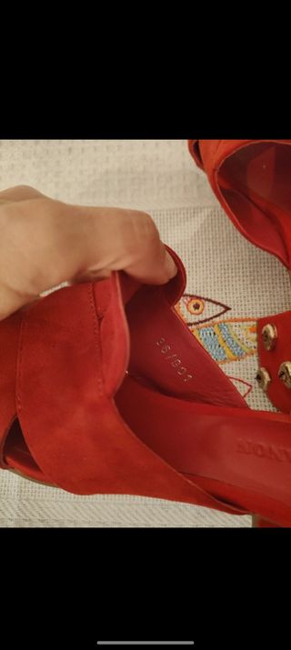 Sandalias Glavio Zanon rojas