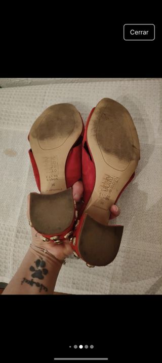 Sandalias Glavio Zanon rojas