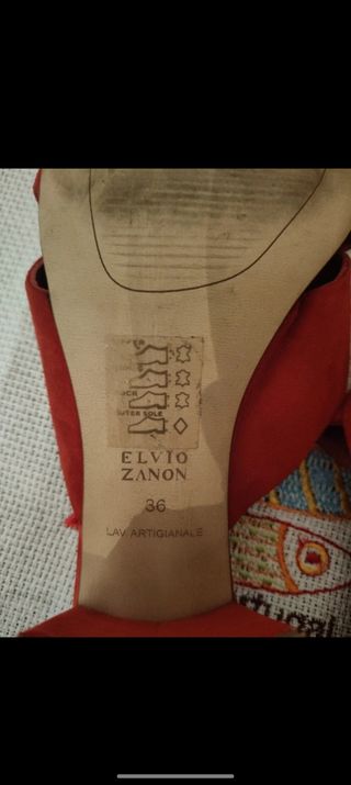 Sandalias Glavio Zanon rojas