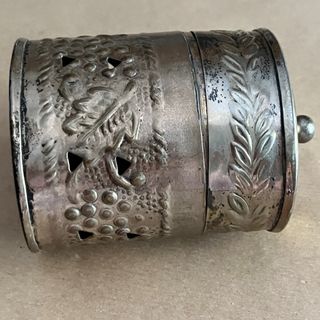 Profumatore argento vintage 