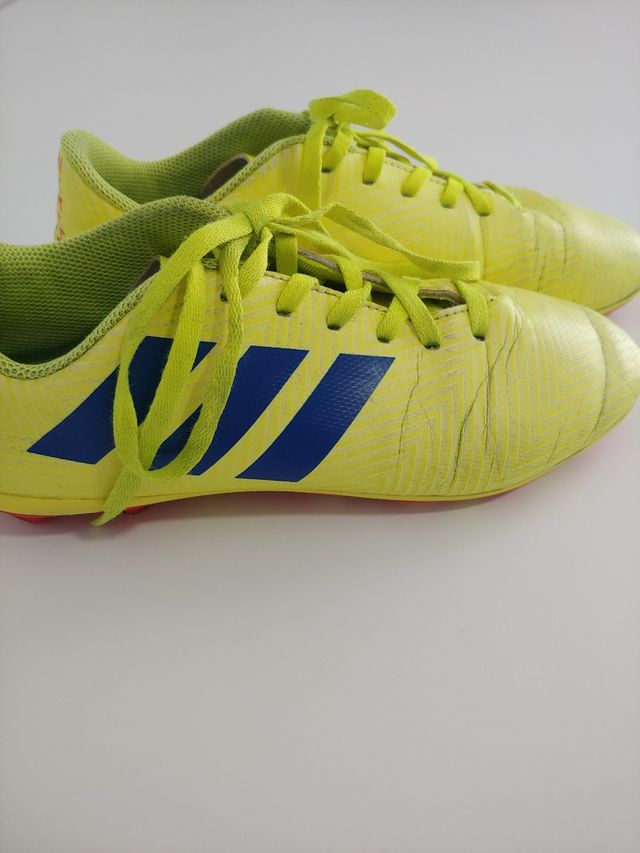 Botas tacos fútbol Adidas niño 35-36