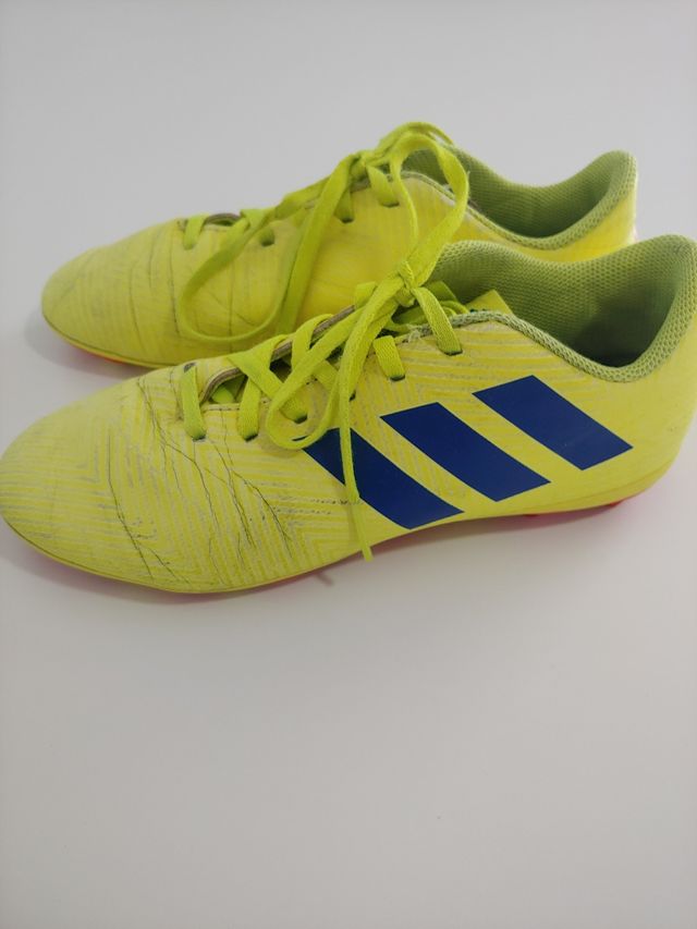 Botas tacos fútbol Adidas niño 35-36