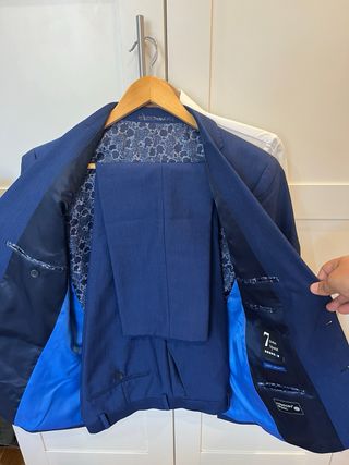 Trajes Azul y Azul Marino Hombre Talla 46 (M)