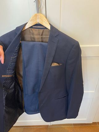 Trajes Azul y Azul Marino Hombre Talla 46 (M)