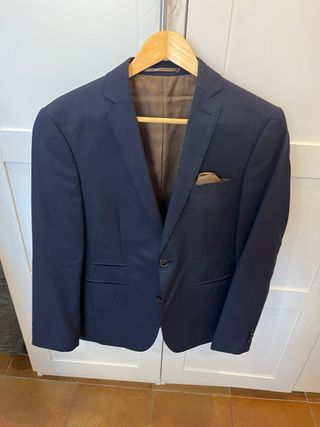 Trajes Azul y Azul Marino Hombre Talla 46 (M)