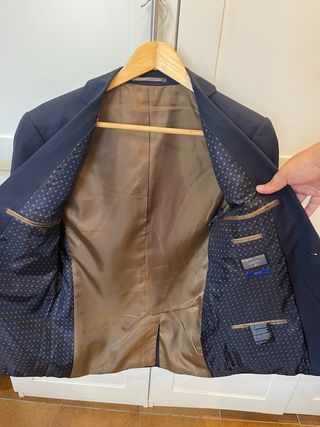 Trajes Azul y Azul Marino Hombre Talla 46 (M)